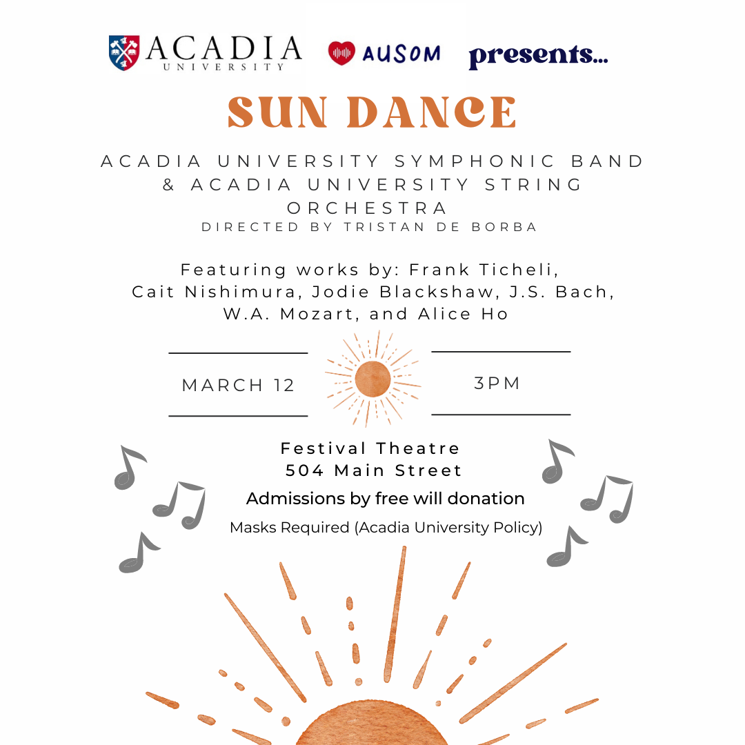 Acadia University Symphonic Band & Orchestra Acadia University